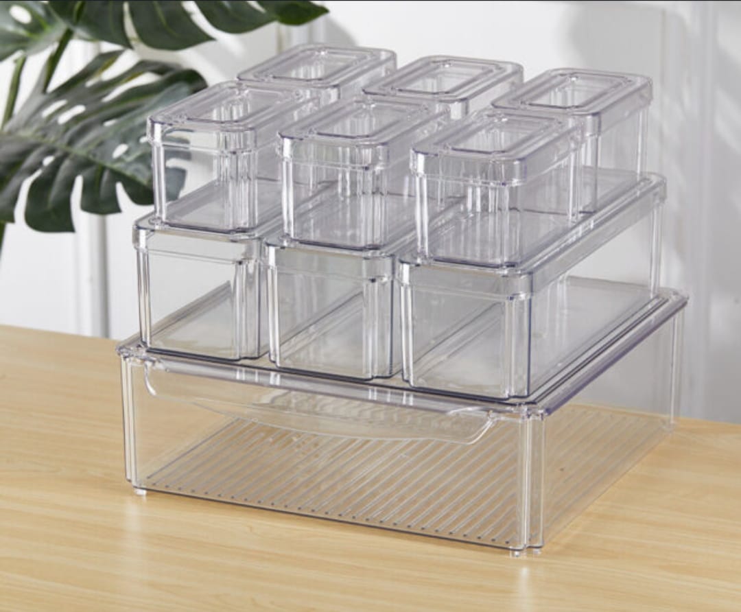 Organizador De Acrilico Para Nevera X7