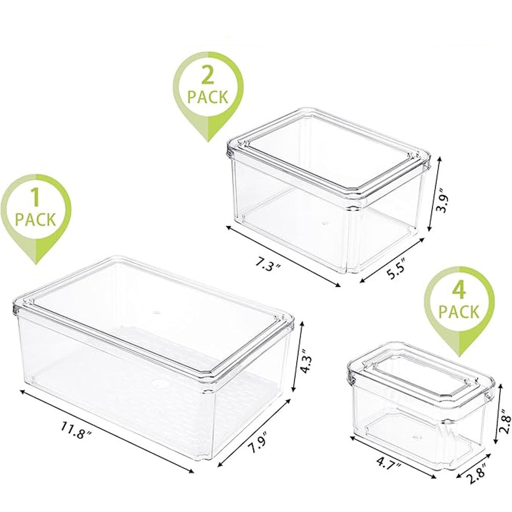 Organizador De Acrilico Para Nevera X7