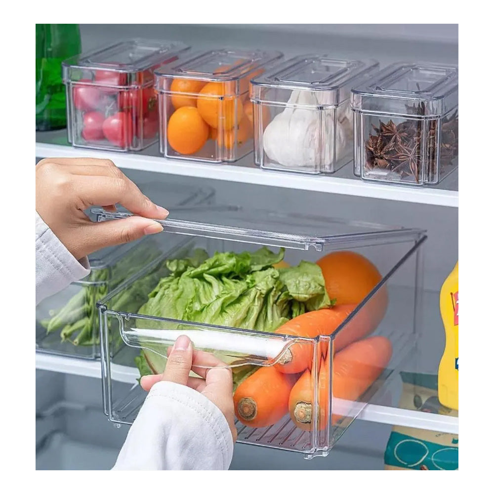 Organizador De Acrilico Para Nevera X7