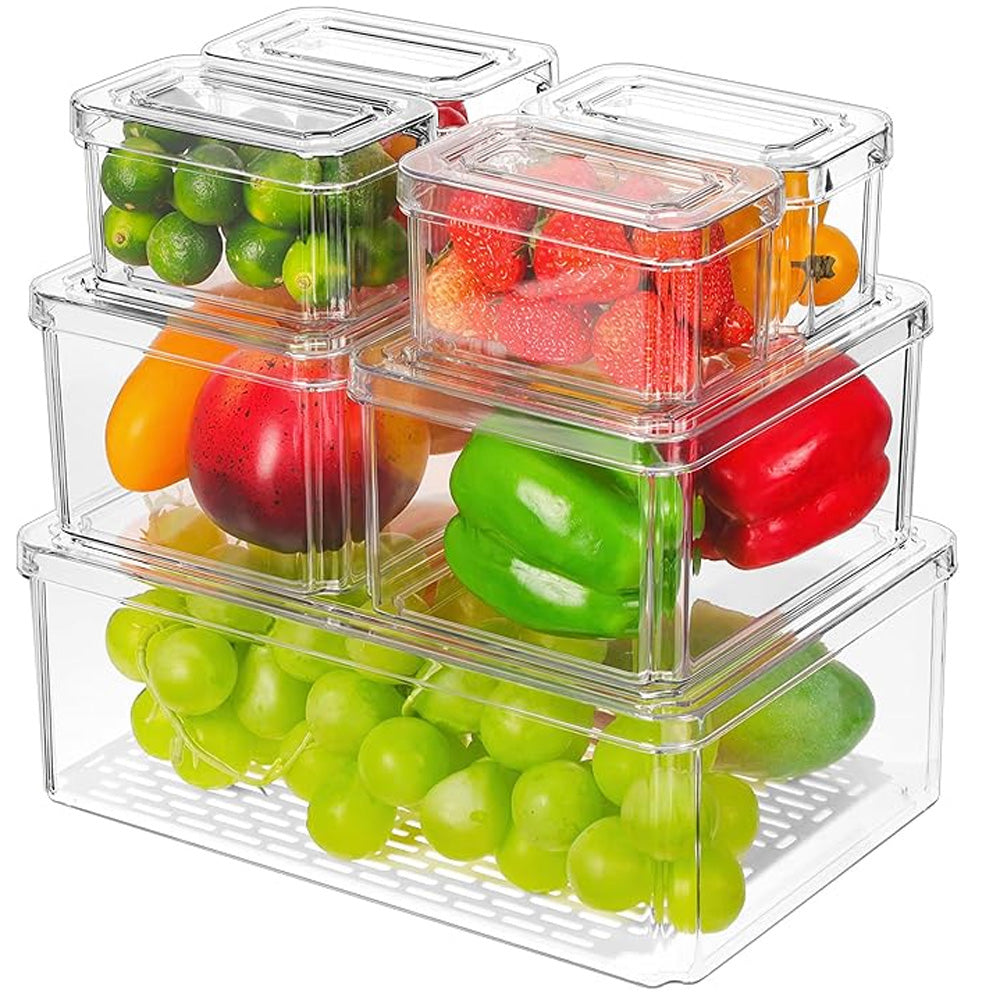 Organizador De Acrilico Para Nevera X7